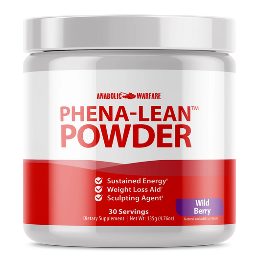 bottle of Phena-Lean Powder