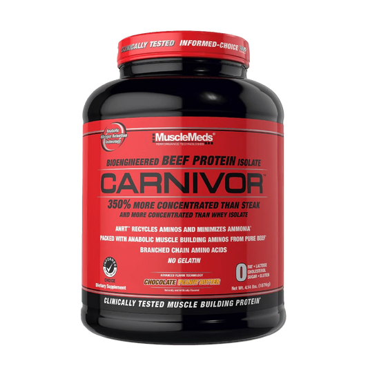 bottle of CARNIVOR Beef Protein Isolate