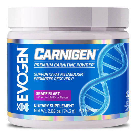 bottle of CARNIGEN fat loss supplement