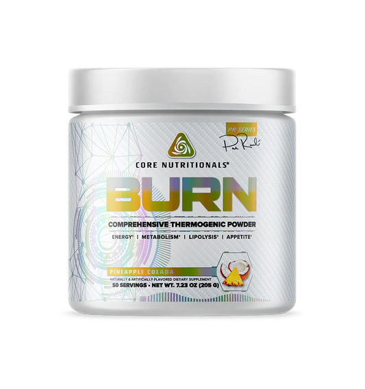 bottle of Core Nutritionals Burn Thermogenic PowderCore Nutritionals Burn Thermogenic Powder