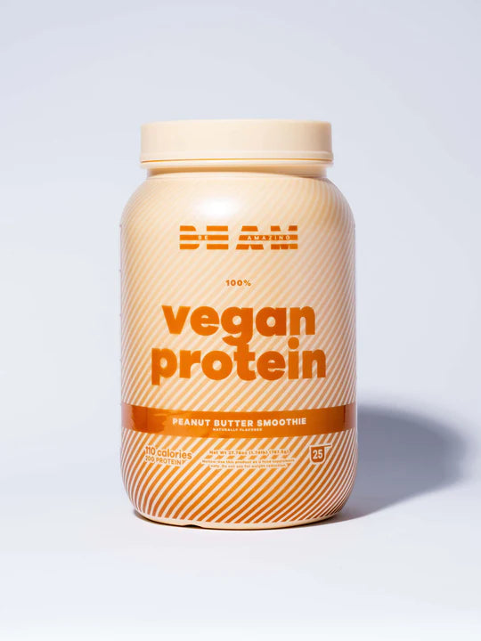 Bottle of Beam Vegan Protein
