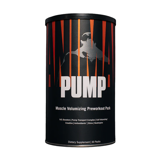 a container of Animal N.O Pump Paks 