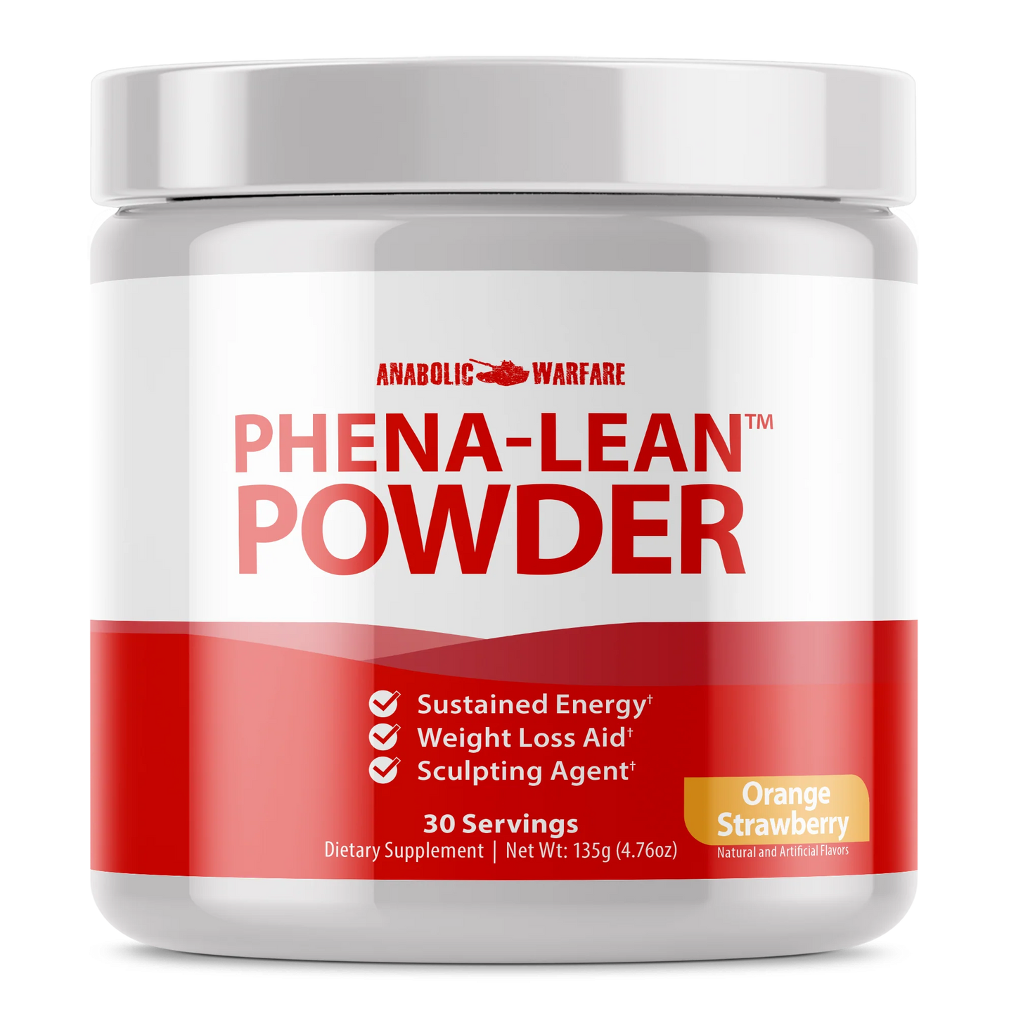 bottle of bottle of Phena-Lean Powder