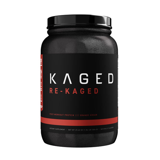 bottle of RE-KAGE Post Workout Proteins