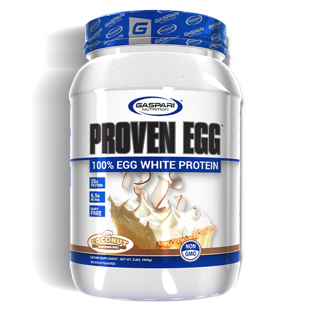 bottle of GASPARI Proven Egg White Protein