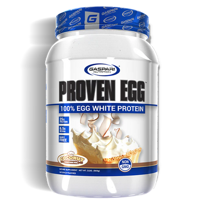 bottle of GASPARI Proven Egg White Protein