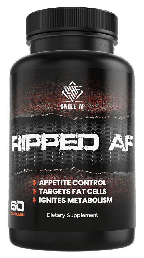 bottloe of RIPPED AF Fat Burner