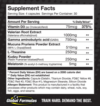 Global Formulas Super Bio Sleep 120ct