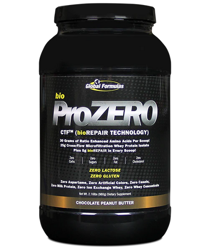 Bottle of Global Formulas Pro Zero Protein