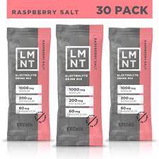 Electrolyte Drink Mix Raspberry Salt 30pk