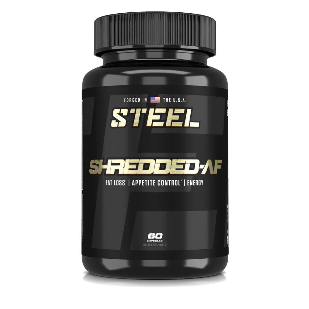 bottle of SHREDDED-AF Fat Burner