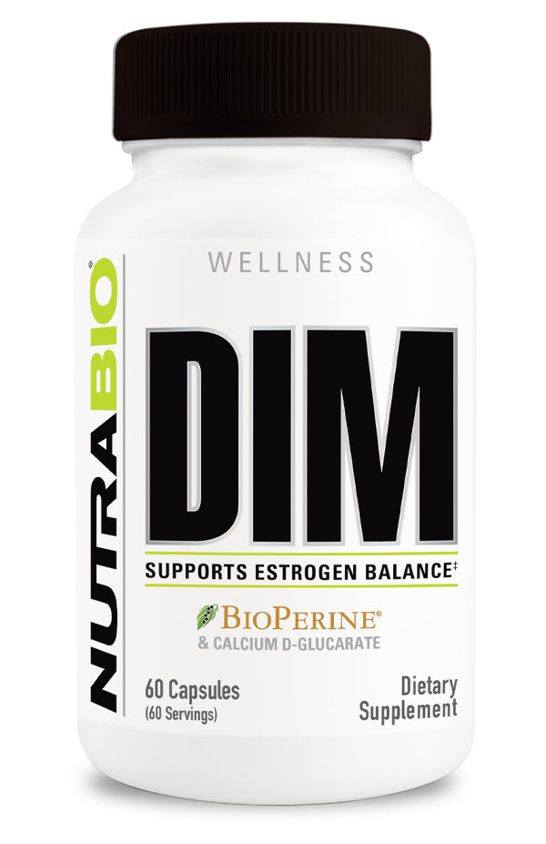 bottle of Nutrabio DIM Estrogen Metabolizer