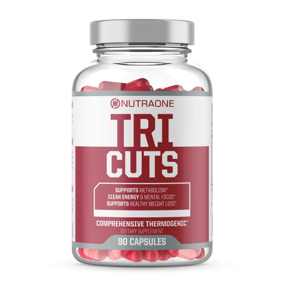 bottle of Nutraone Tri Cuts Thermogenic