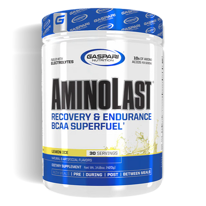 Bottle of Gaspari Aminolast BCAA