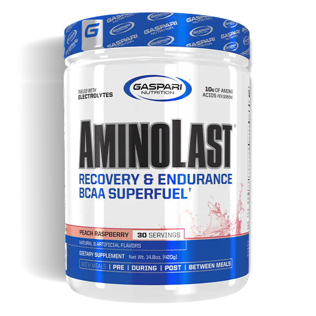 Bottle of Gaspari Aminolast BCAA