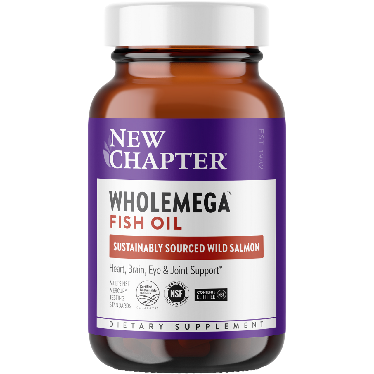 New Chapter Wholemega Fish Oil 120ct