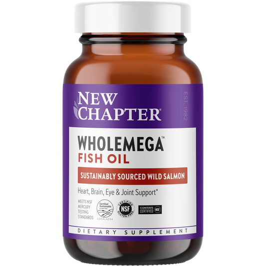 New Chapter Wholemega Fish Oil 120ct