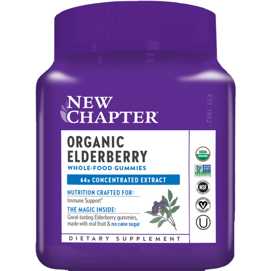 New Chapter Organic Elderberry Gummies