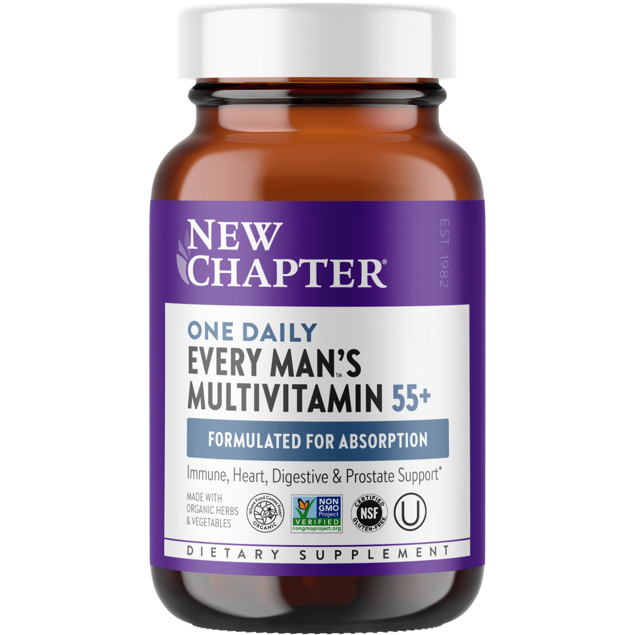 New Chapter Every Mans Multivitamin 55+ 48ct