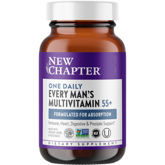 New Chapter Every Mans Multivitamin 55+ 48ct