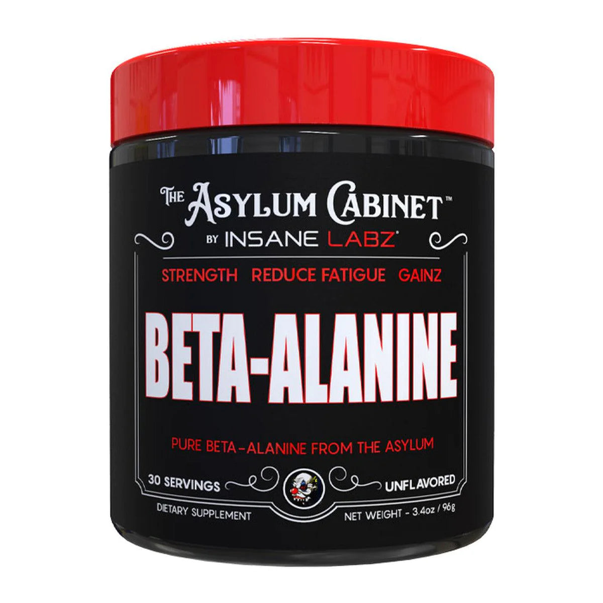 Bottle of Insane Labz Beta Alanine available in Ocala Nutrition Store