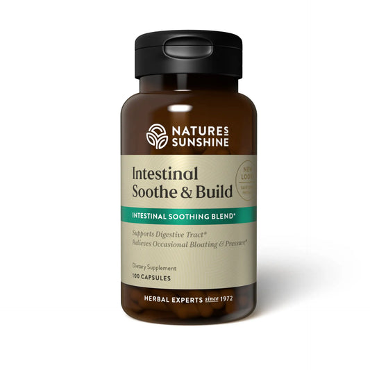 Natures Sunshine Intestinal Soothe and Build 100 ct