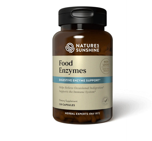 Natures Sunshine Food Enzymes 120ct
