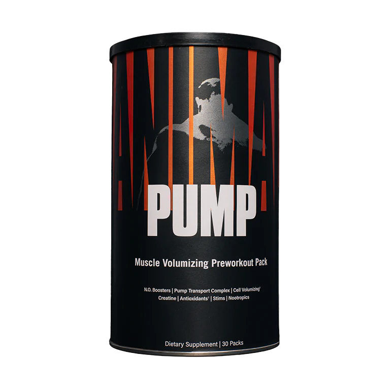 a container of Animal N.O Pump Paks 