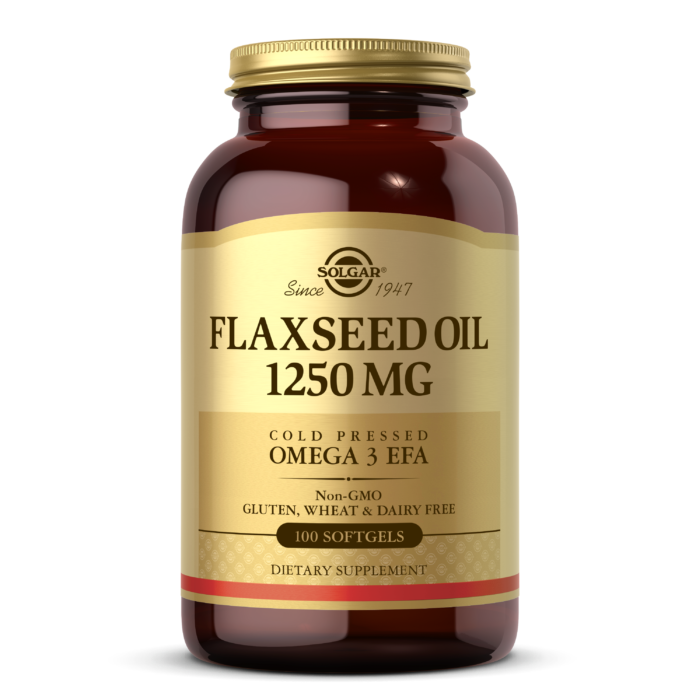 Solgar Flaxseed Oil 1250mg 100ct