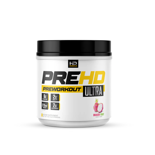 bottle of HD PRE Ultra Pre-Workout sold at Ocala Nutrition Store