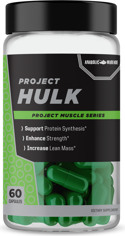 bottle of project hulk